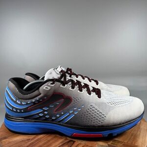 Newton Fate 8 Mens Running Shoes White Grey Blue Size 13